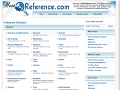 Reference Directory, Education Information & Libraries